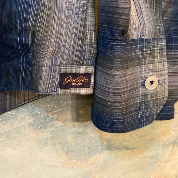 🔥EC🔥GoodMan Brand 100% Cotton Button Up Shirt. - Picture 5 of 8